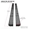 Westin Automotive TEXTURED BLACK RUNNING BOARDS 90 INCHES TEXTURED BLACK GRATE STEPS RUNNING BOARD (BRKT SOLD SEP) 27-74745 - alternate 1